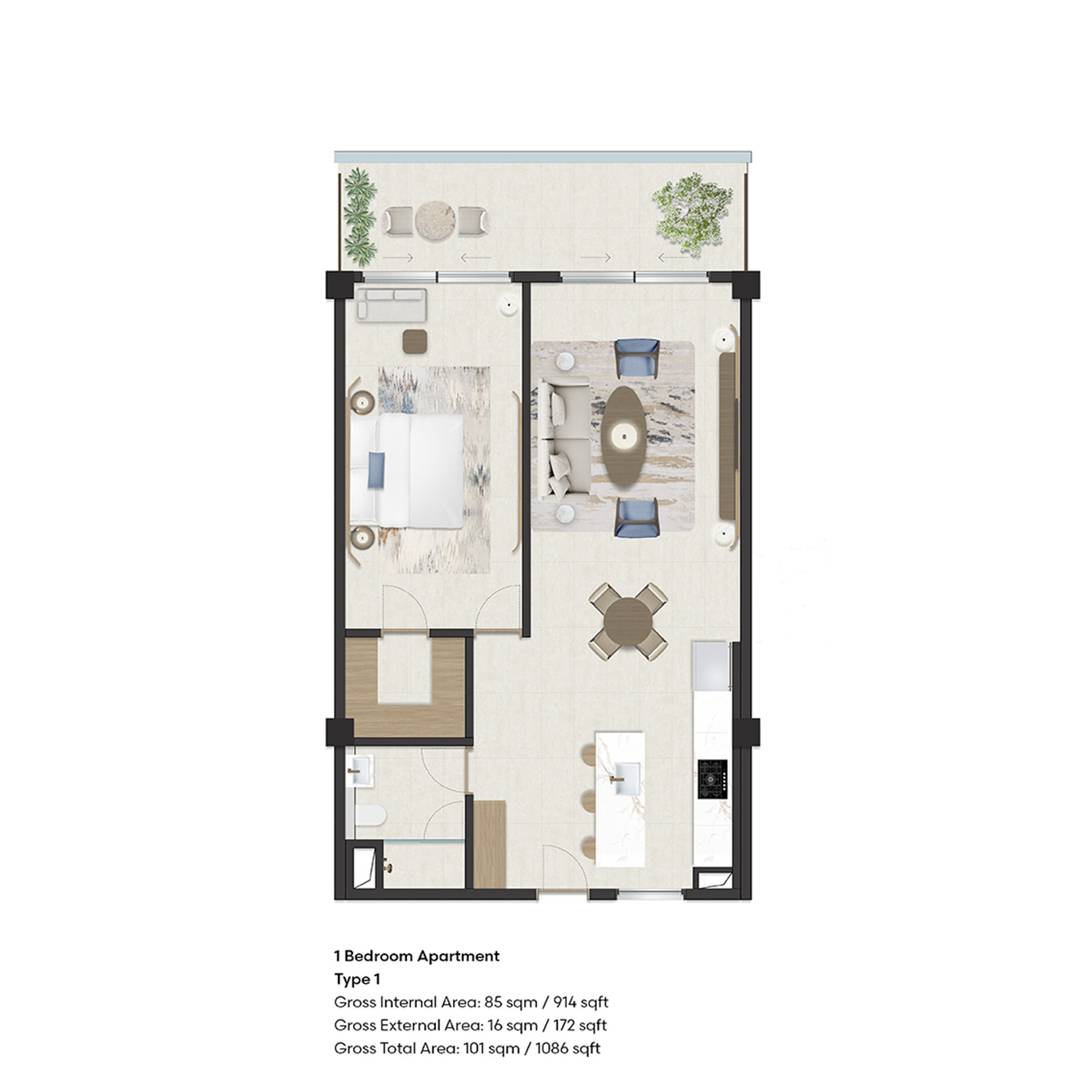 1-Bedroom-Type-1