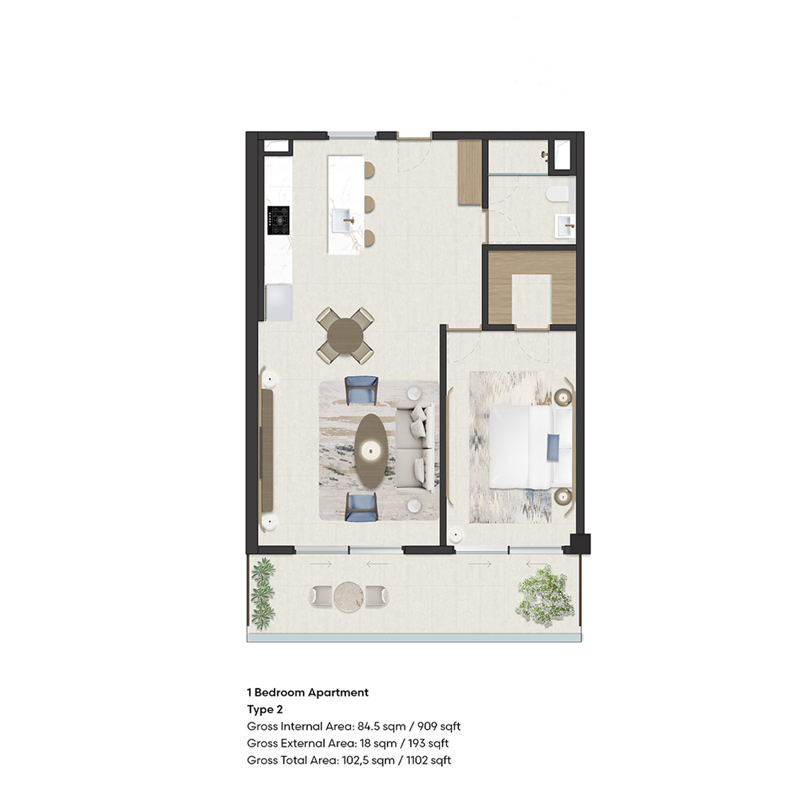 1-Bedroom-Type-2